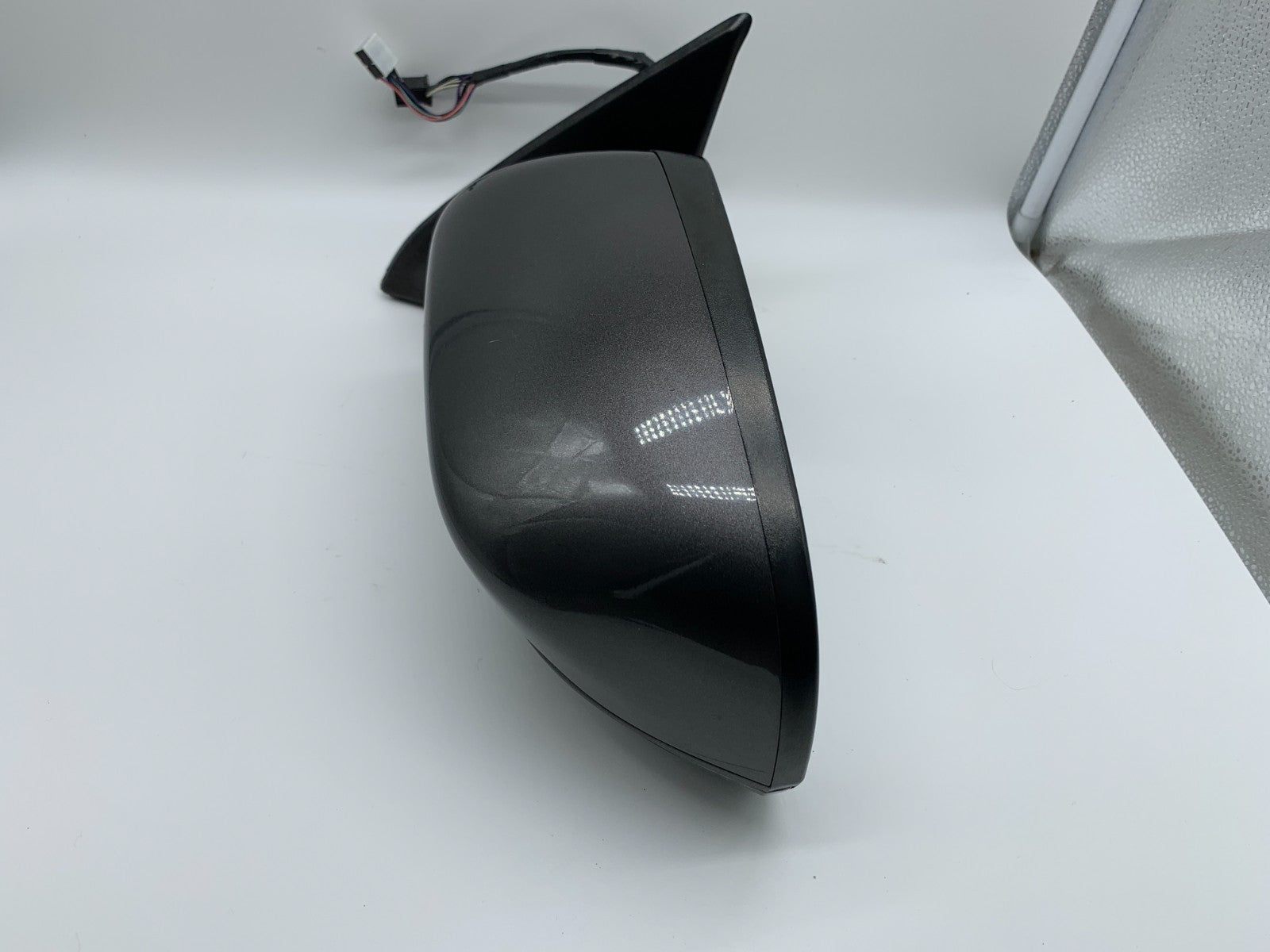 2014-2021 Jeep Cherokee Driver Side View Power Door Mirror Gray BSA C03B57007