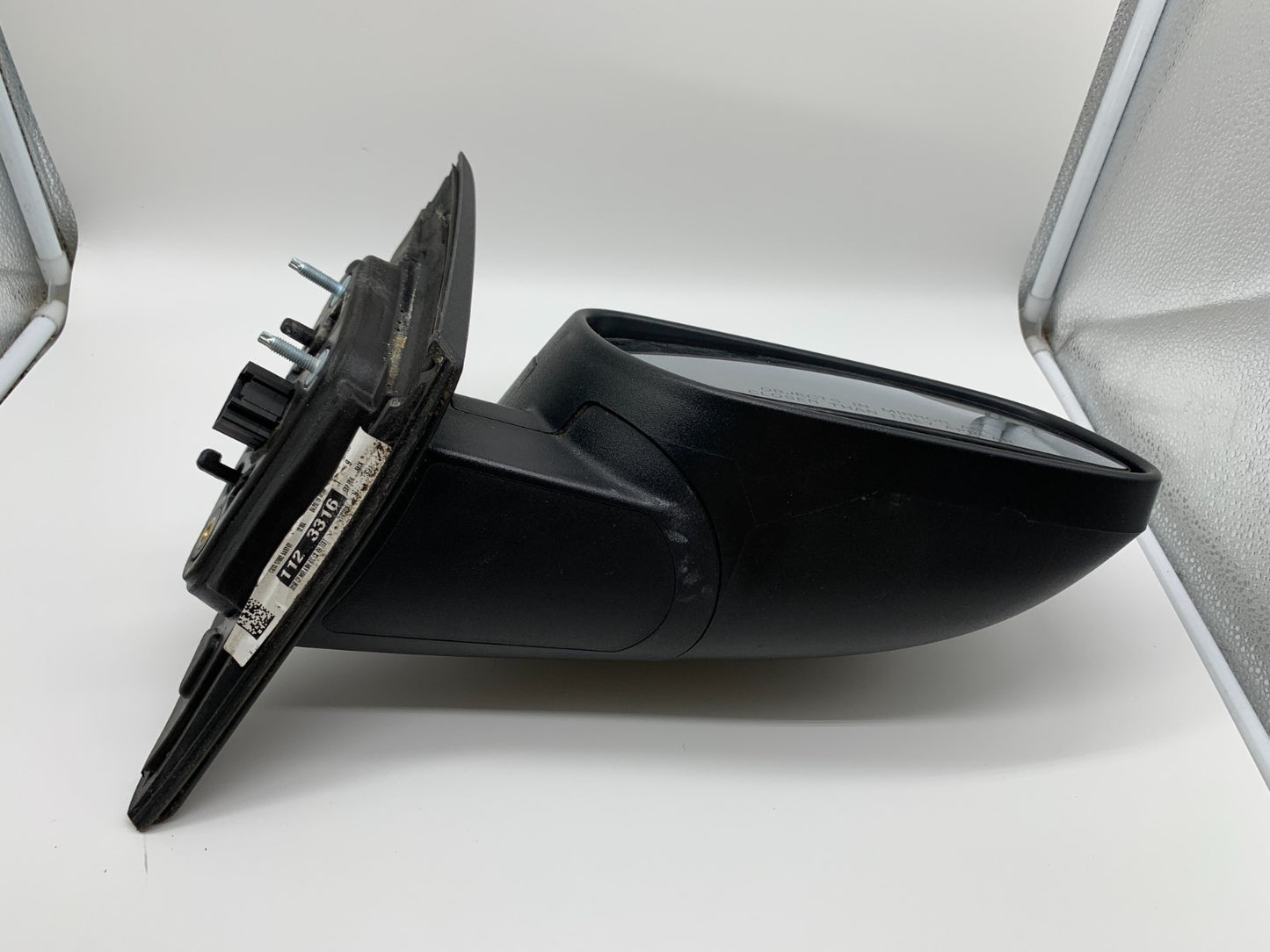 2013-2019 Ford Taurus Passenger Side View Power Door Mirror Black OEM C03B54010