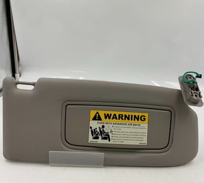 2004-2006 Volvo V40 Passenger Sun Visor Gray Illuminated OEM B01B54008