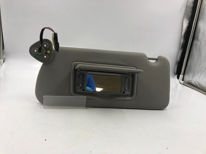 2003-2007 Cadillac CTS Driver Sun Visor Gray Illuminated OEM D02B61003