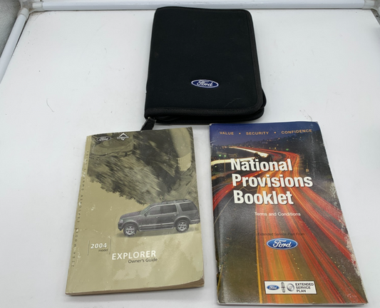 2004 Ford Explorer Owners Manual Set with Case OEM