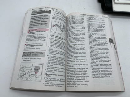 2020 Toyota RAV4 RAV 4 Owners Manual Set OEM D02B09039