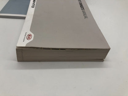 2018 Kia Sorento Owners Manual Set with Case OEM