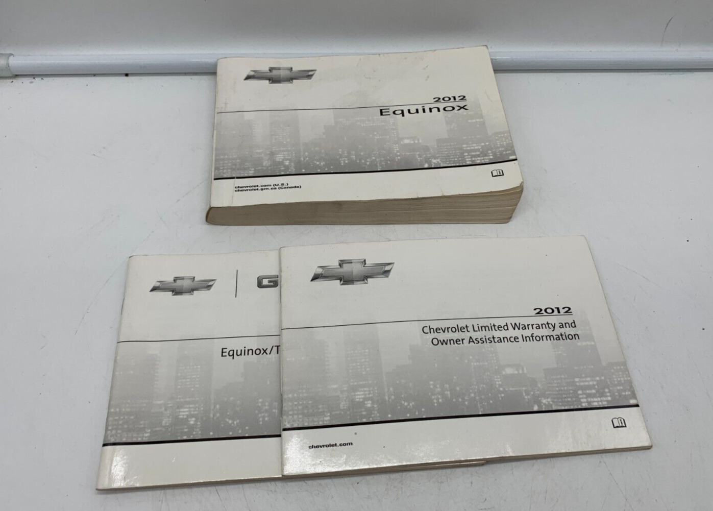 2012 Chevrolet Equinox Owners Manual Set OEM B03B32003