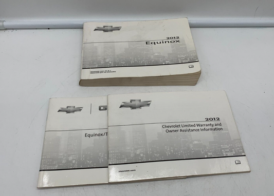 2012 Chevrolet Equinox Owners Manual Set OEM B03B32003