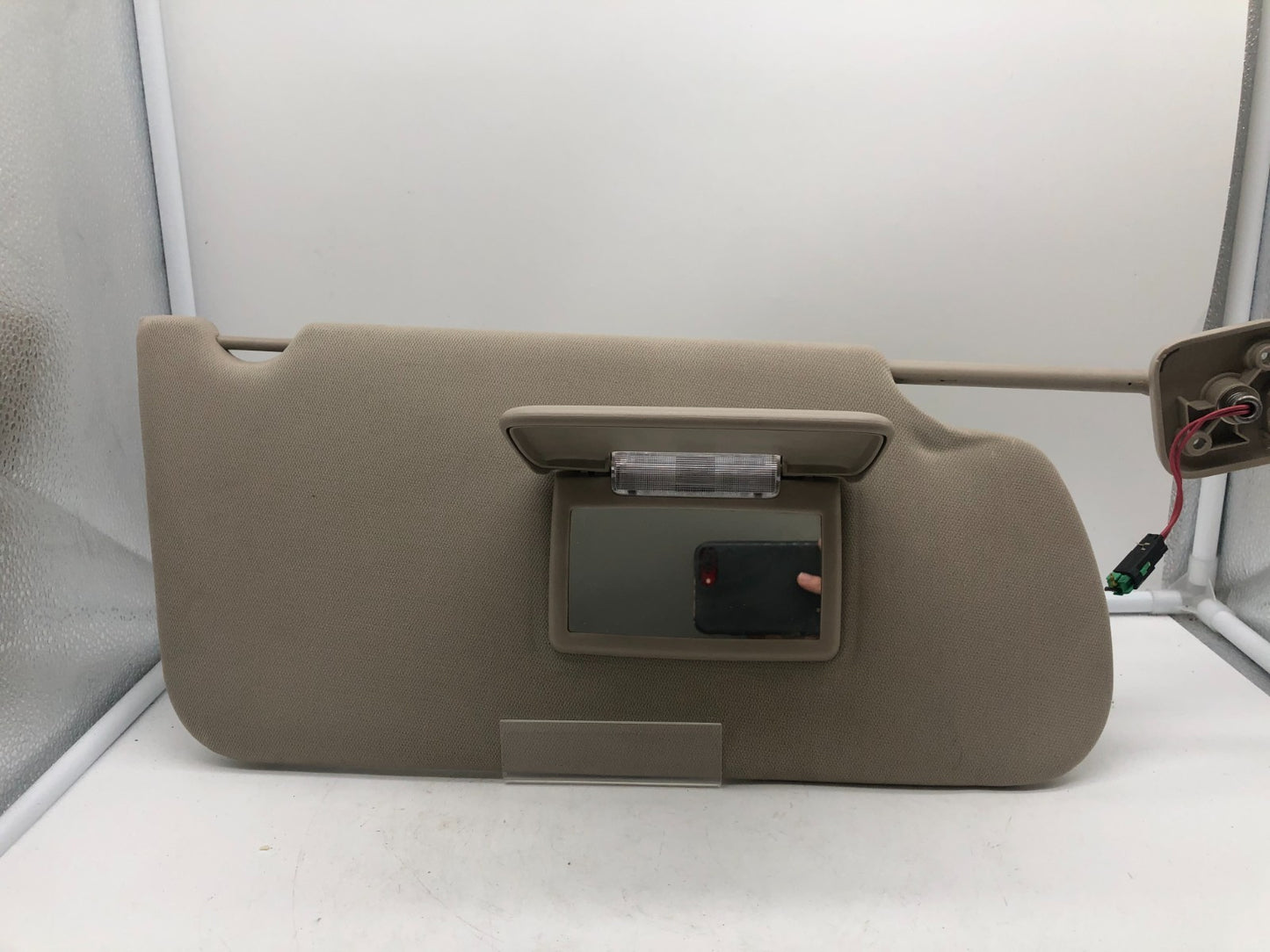 2009-2012 Ford Flex Passenger Sun Visor Tan Illuminated OEM A01B20022