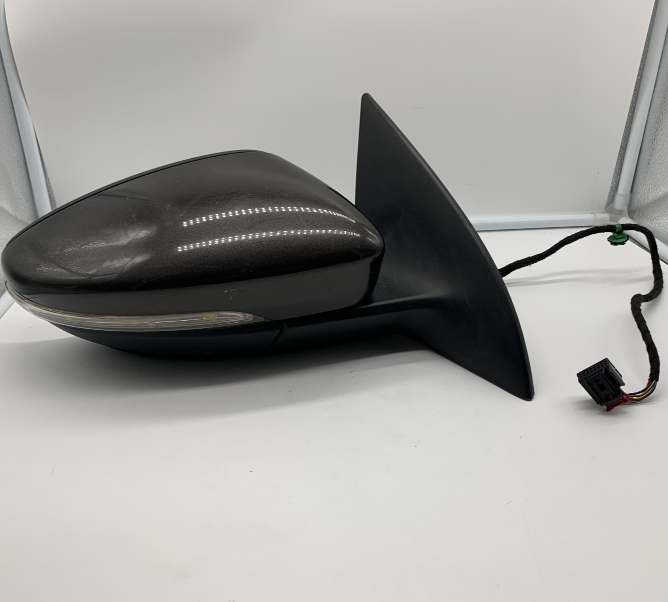 2013-2017 Volkswagen CC Passenger Side View Power Door Mirror Gray C01B39002