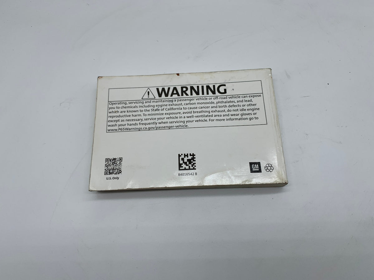 2018 GMC Sierra Owners Manual OEM R01B09039