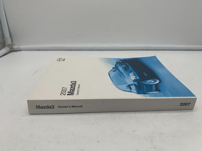 2007 Mazda 3 Owners Manual OEM A01B49038
