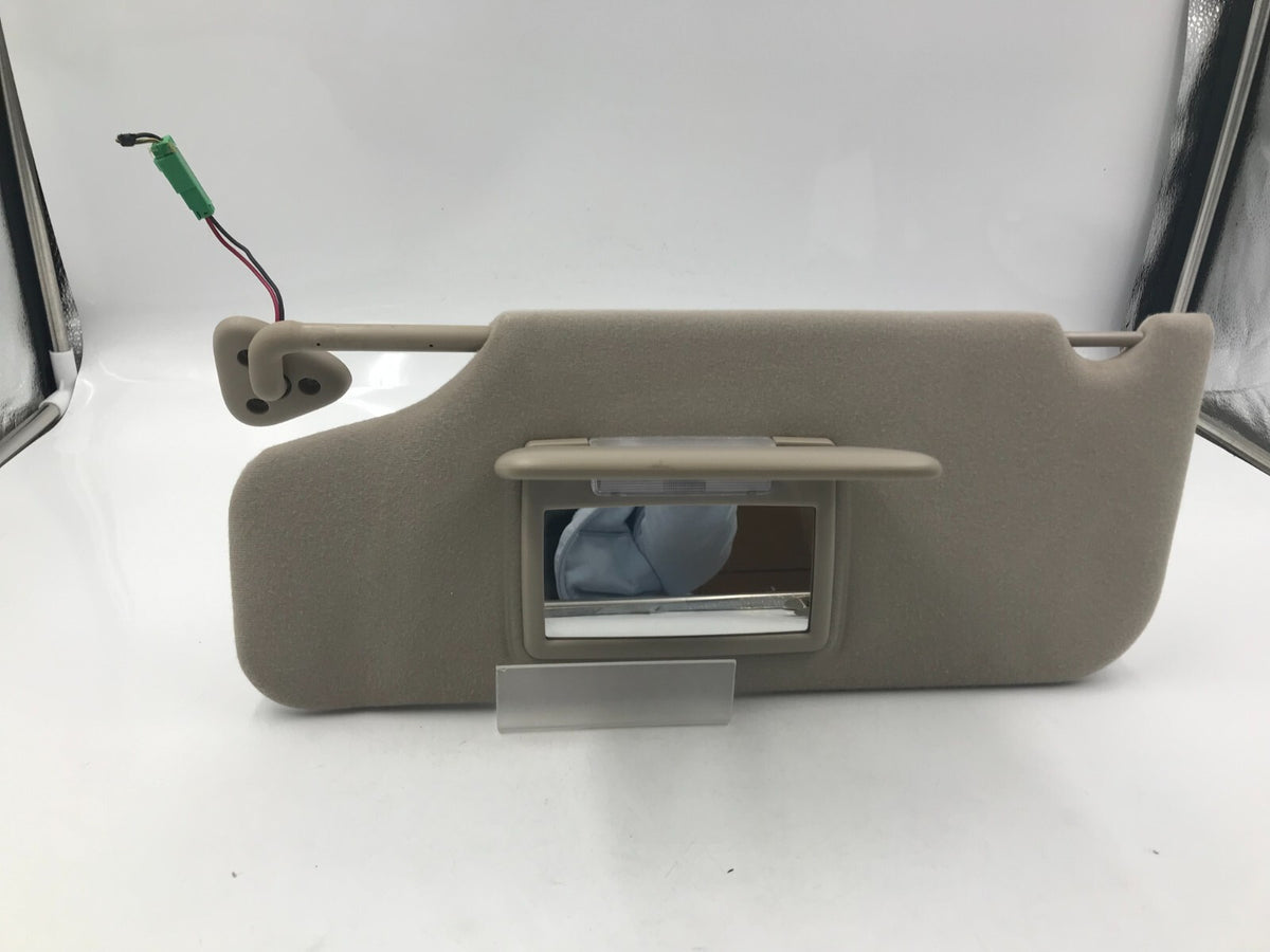 2008-2009 Mercury Sable Driver Sun Visor Sunvisor Gray Illuminated OEM D02B29042