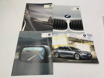 2011 BMW 550i Sedan Owners Manual Set with Case OEM D02B08045