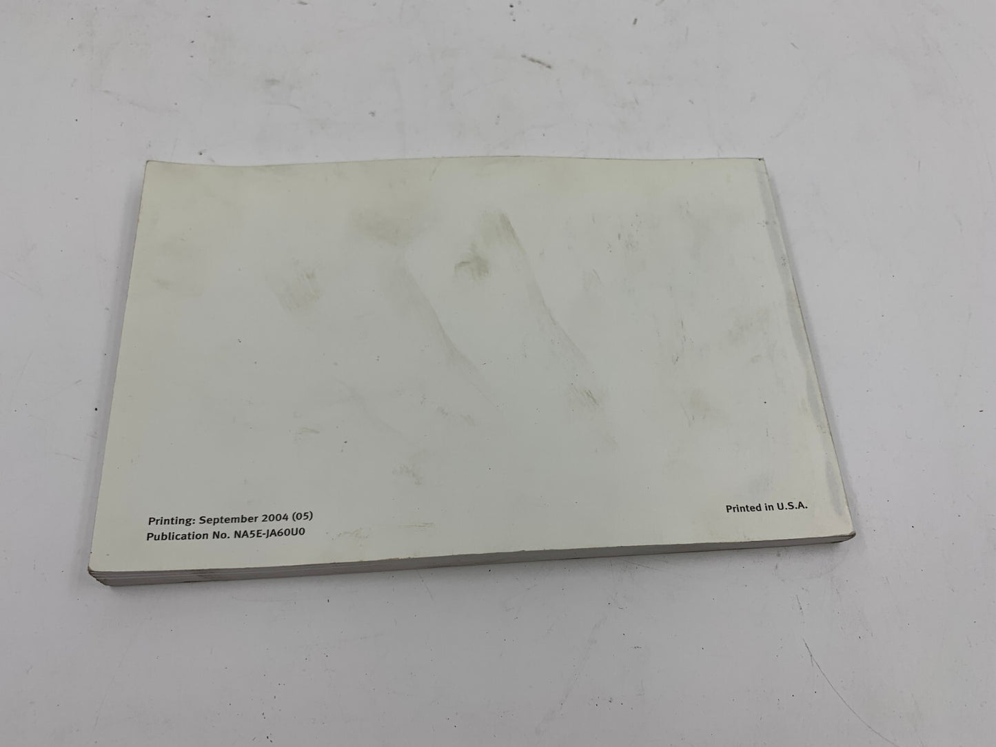 2005 Infiniti QX56 Owners Manual OEM A03B12057