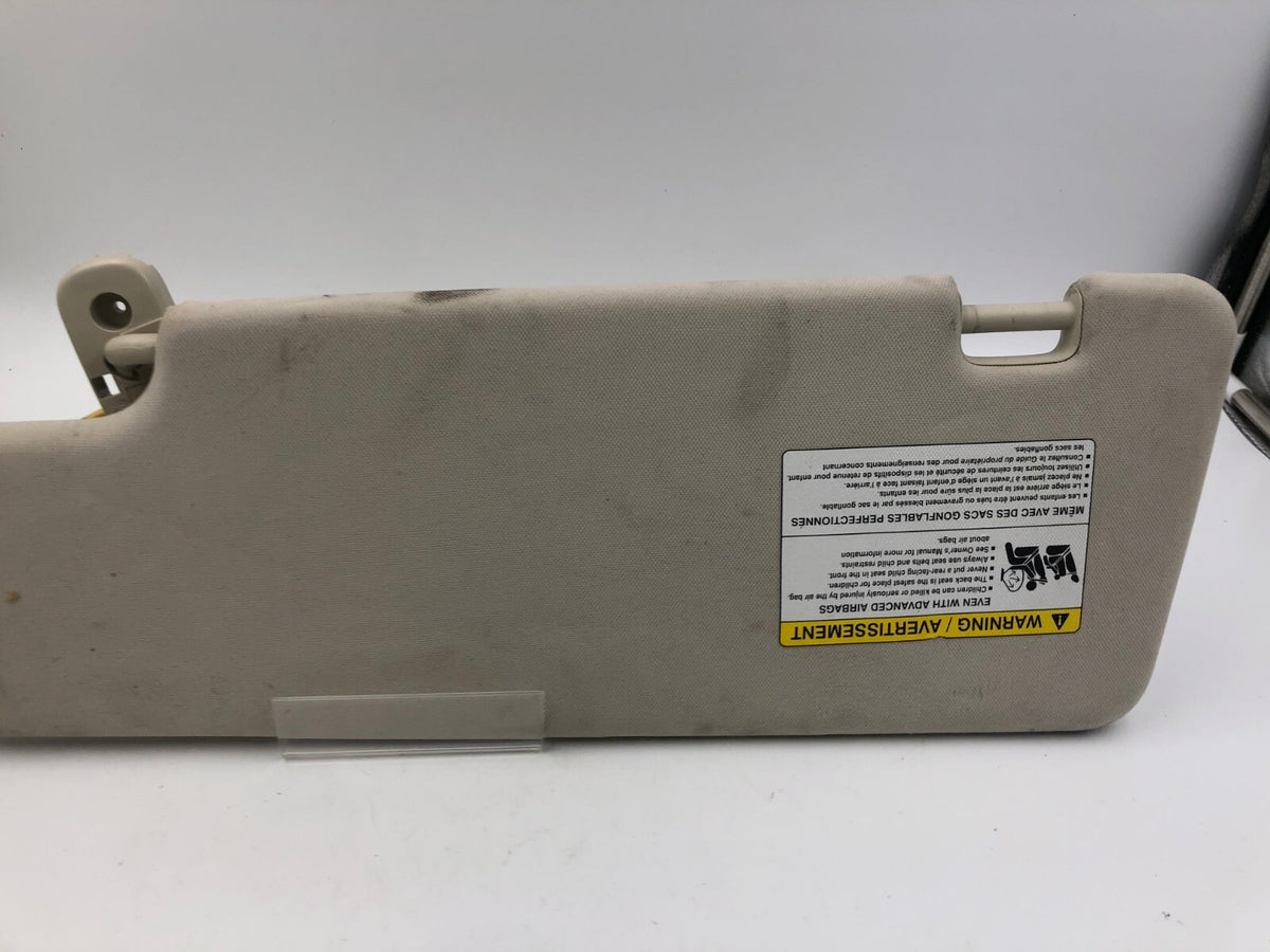 2010-2011 Range Rover Sport Passenger Sun Visor Gray Illuminated OEM C01B28021