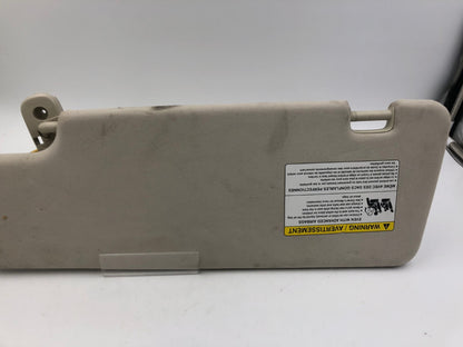 2010-2011 Range Rover Sport Passenger Sun Visor Gray Illuminated OEM C01B28021