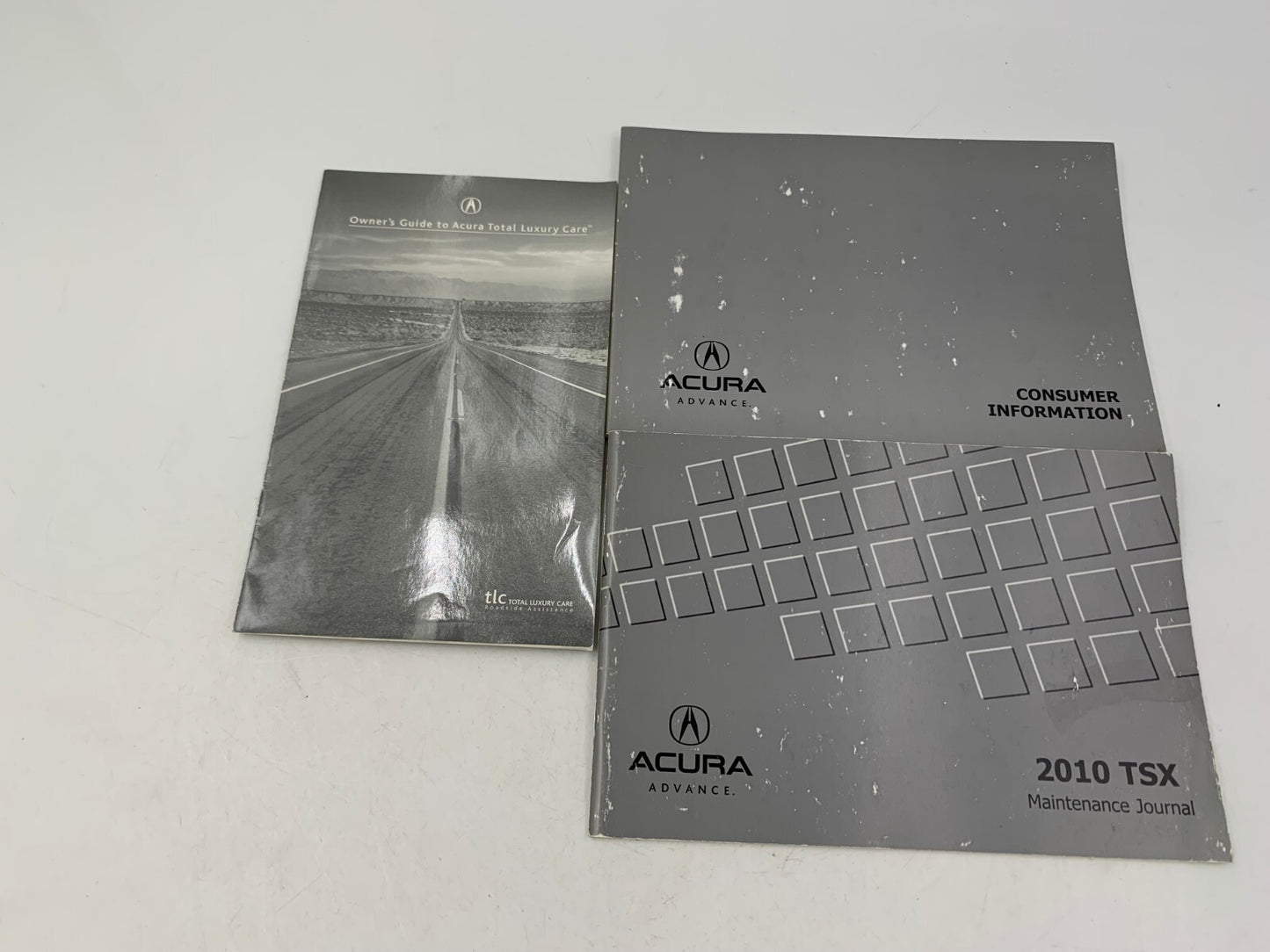 2010 Acura TSX Owners Manual Set with Case OEM C02B41026