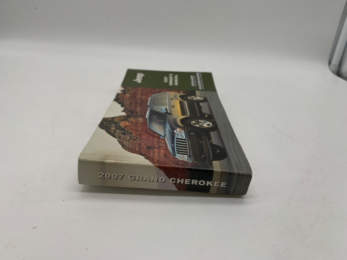 2007 Jeep Grand Cherokee Owners Manual Set OEM R01B12040
