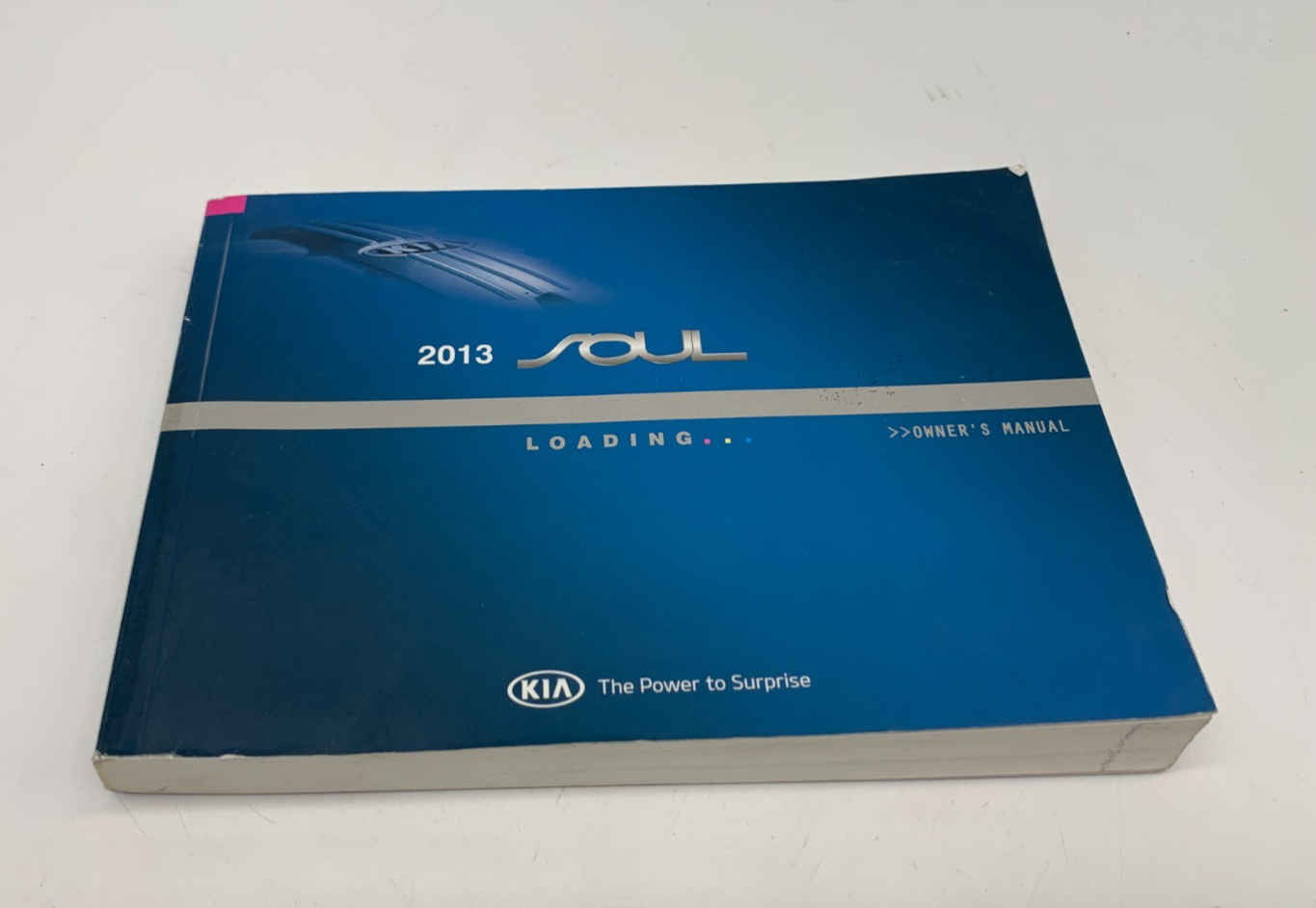 2013 Kia Soul Owners Manual OEM D01B19013