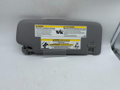 2018-2019 Chevrolet Equinox Driver Sun Visor Illumination Gray OEM D03B20001