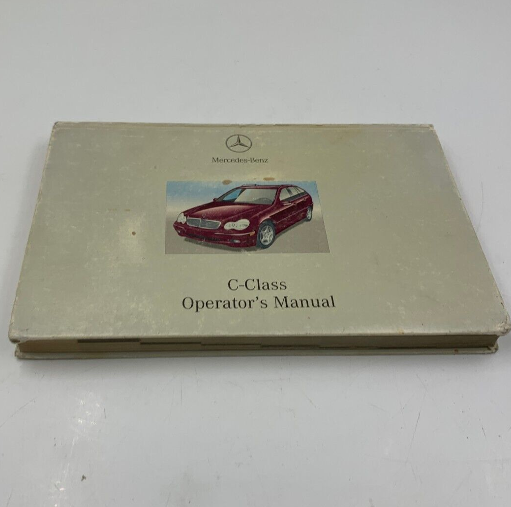 2002 Mercedes-Benz C-Class C240 C320 C32 AMG Owners Manual OEM C03B03018