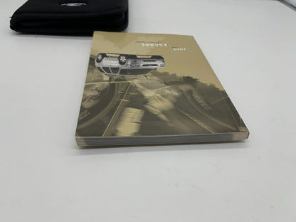 2007 Ford Escape Owners Manual with Case OEM D03B64012