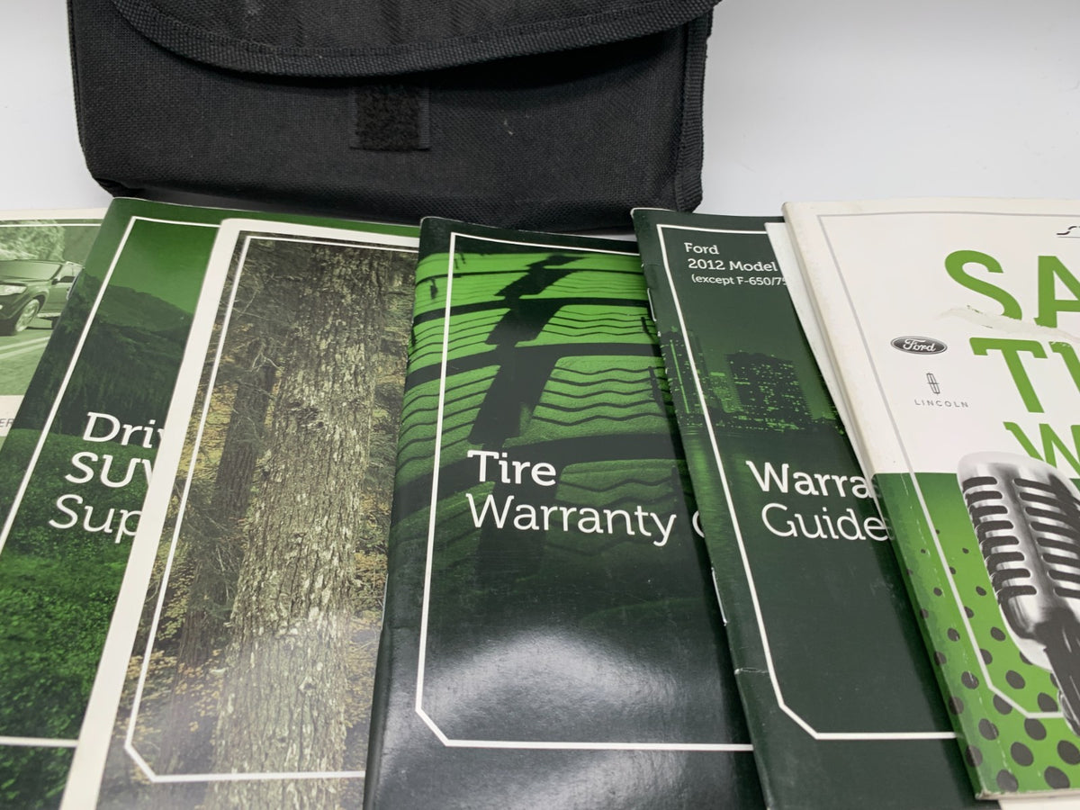 2013 Ford Escape Owners Manual Set with Case OEM C02B29030
