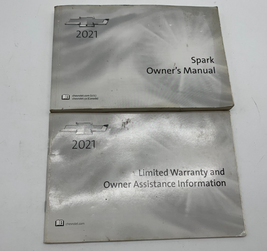 2021 Chevrolet Spark Owners Manual Set OEM B03B19007