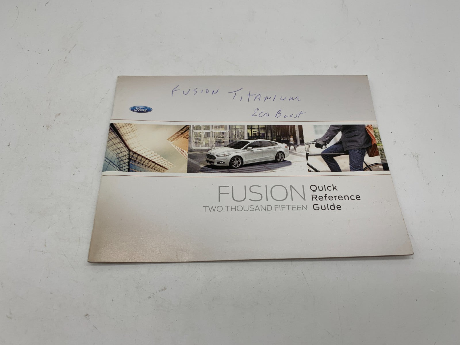 2015 Ford Fusion Owners Manual Set with Case OEM D01B45019