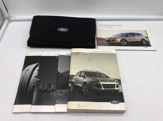 2014 Ford Escape Owners Manual Set with Case OEM B04B32087
