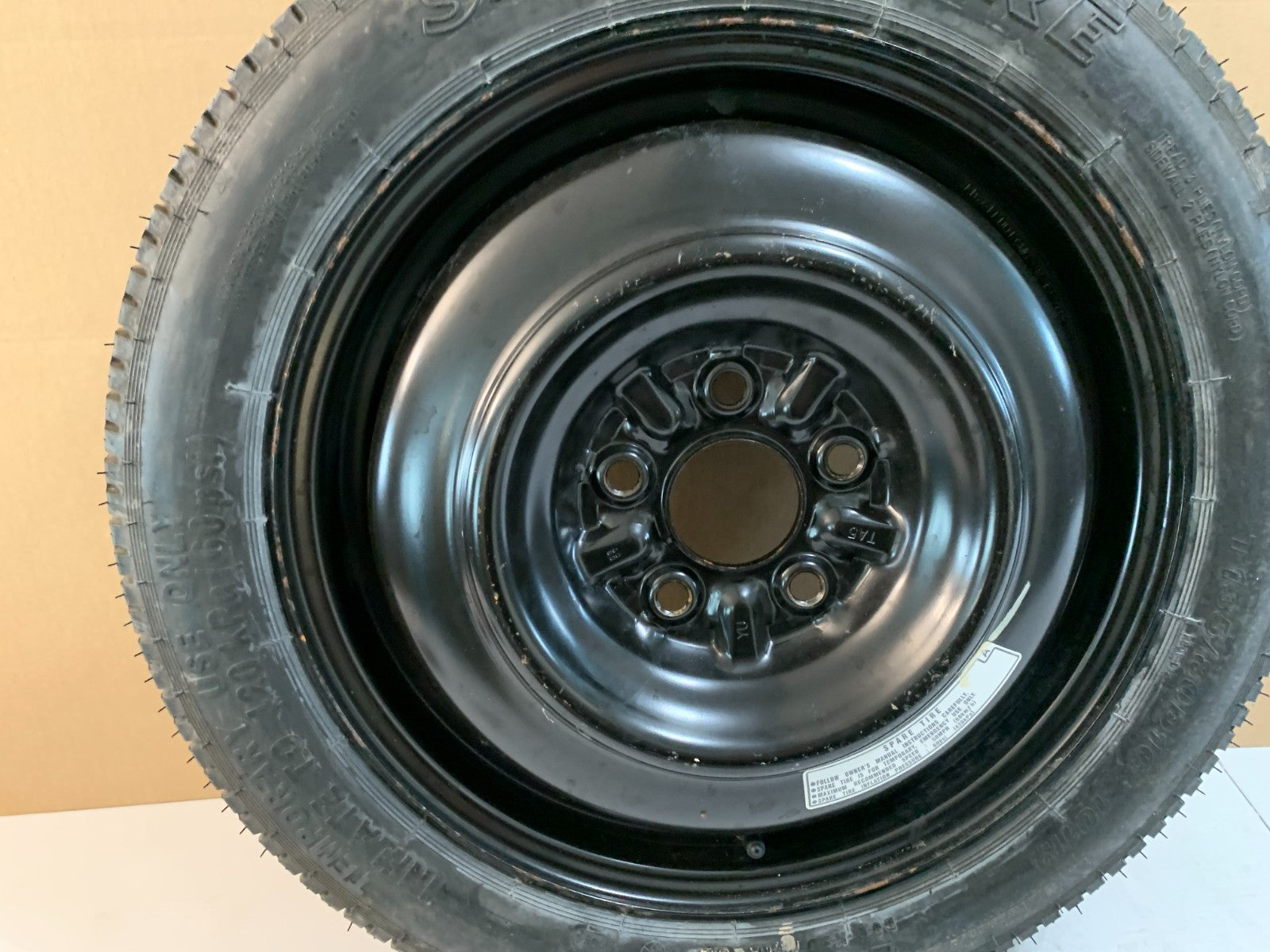 2008-2012 Honda Accord 16" Spare Tire Wheel Compact Donut T135/80D16 OEM