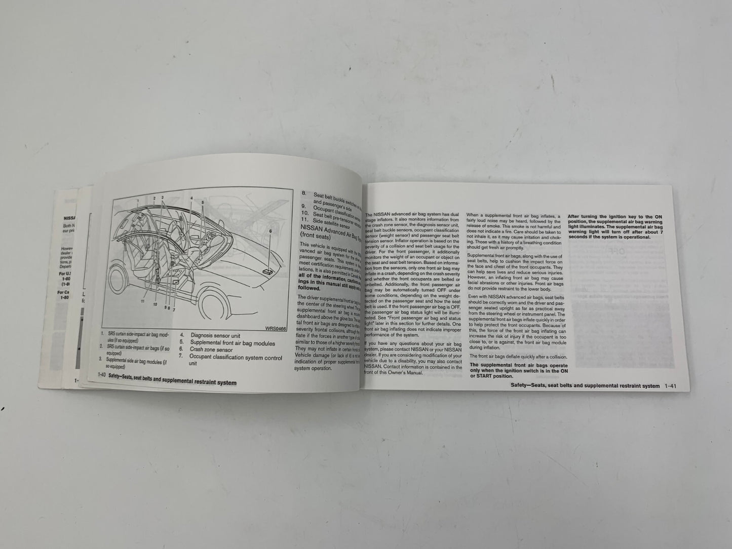 2005 Nissan Altima Owners Manual OEM D04B65006