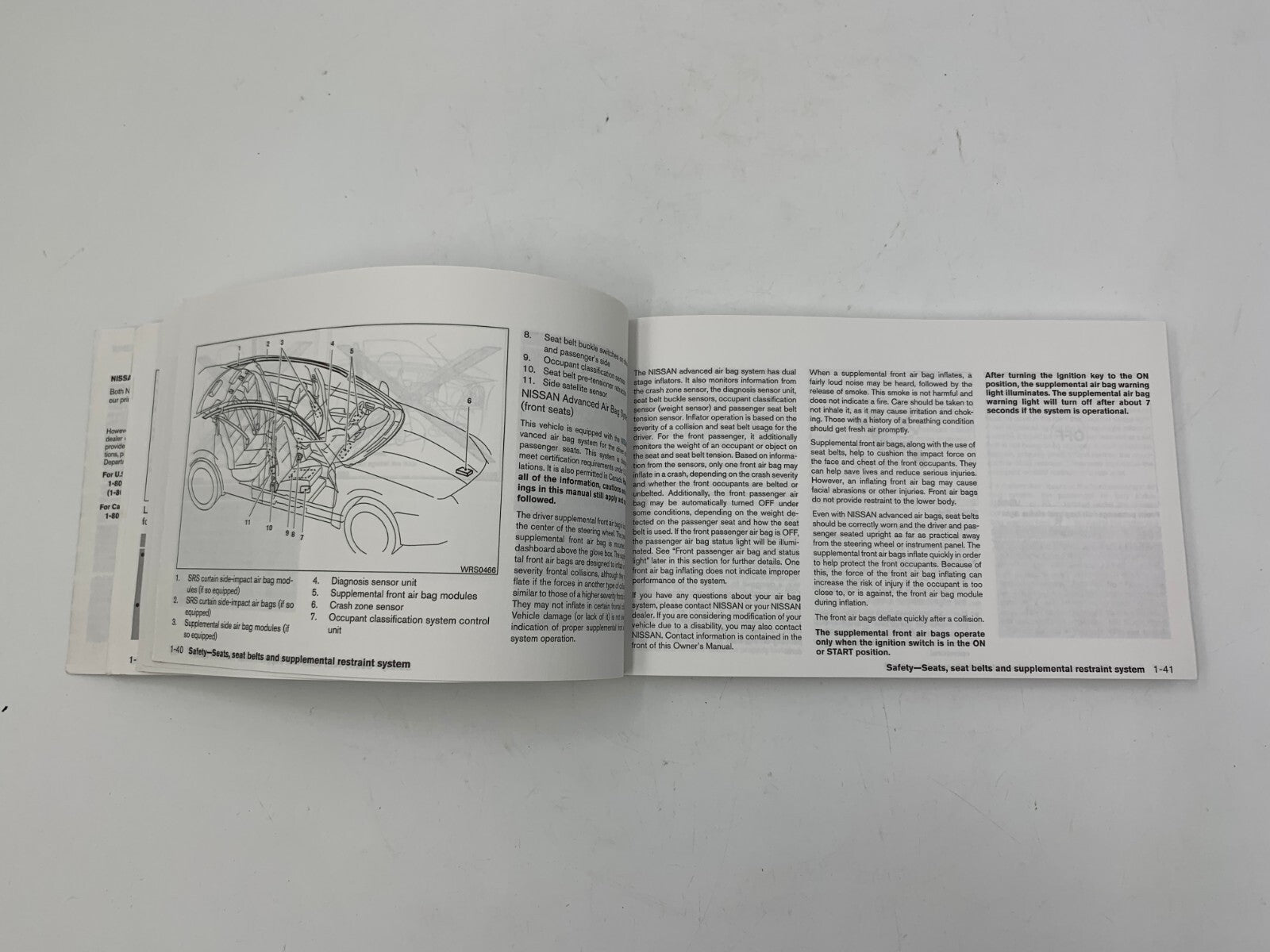 2005 Nissan Altima Owners Manual OEM D04B65006