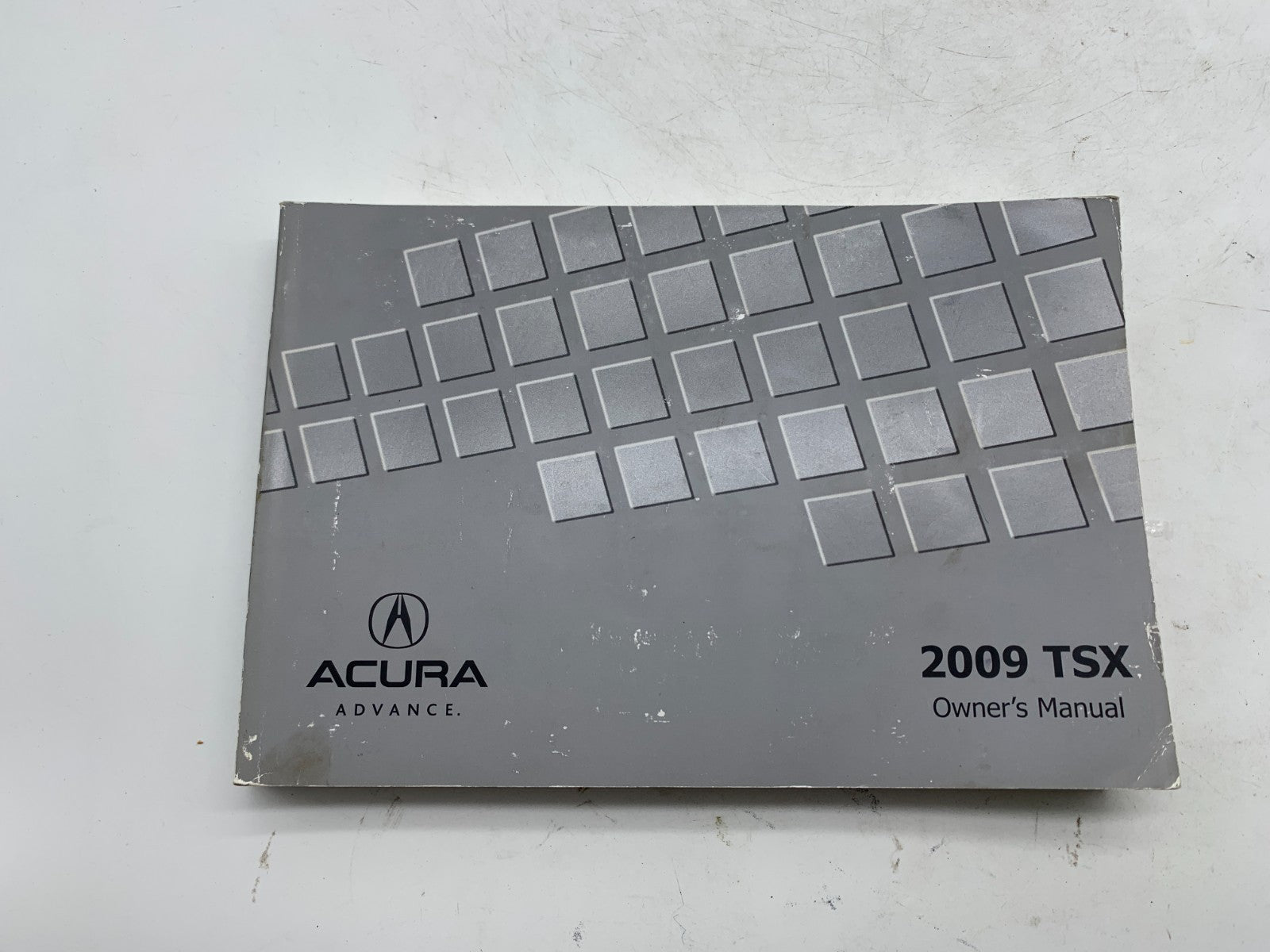 2009 Acura TSX Owners Manual Set with Case OEM A03B14061