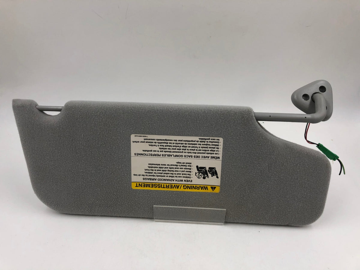 2005-2006 Ford Five Hundred Driver Sun Visor Gray Illuminated OEM C04B19057