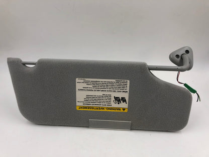 2005-2006 Ford Five Hundred Driver Sun Visor Gray Illuminated OEM C04B19057
