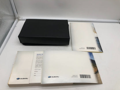 2011 Subaru Impreza Owners Manual Set with Case OEM A01B43084