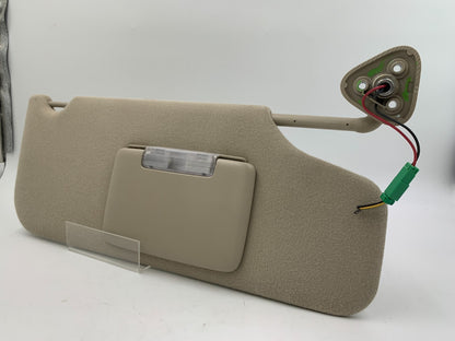 2008-2009 Ford Taurus X Passenger Sun Visor Gray Illuminated OEM B03B44006