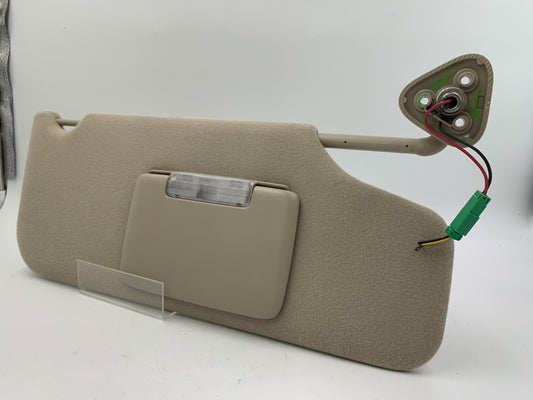 2008-2009 Ford Taurus X Passenger Sun Visor Gray Illuminated OEM B03B44006