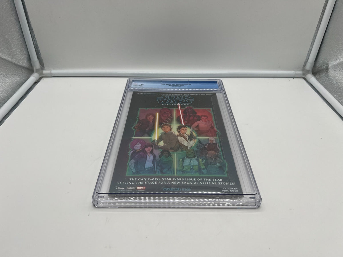 Star Wars The Mandalorian #4 CGC 9.8 Land 1:50 Variant 1st App of Cara Dune