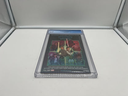 Star Wars The Mandalorian #4 CGC 9.8 Land 1:50 Variant 1st App of Cara Dune
