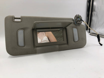 2013-2015 Chevrolet Trax Passenger Sun Visor Gray Illuminated OEM C03B17020