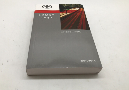 2021 Toyota Camry Owners Manual OEM