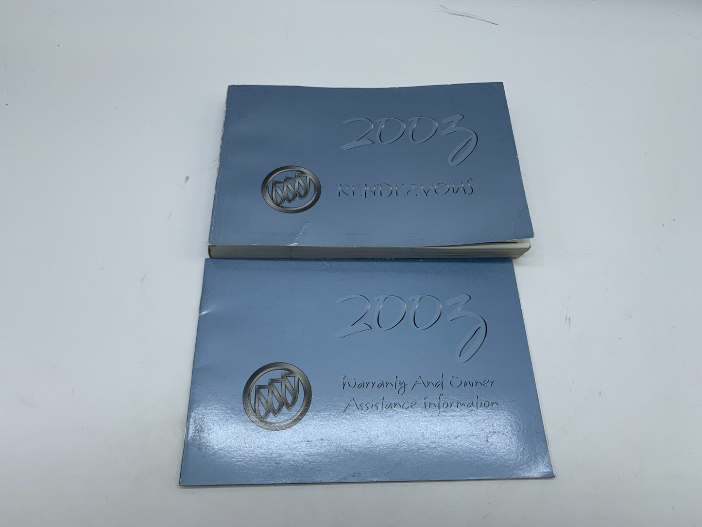 2003 Buick Rendezvous Owners Manual Set OEM C02B33011