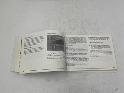 1998 Oldsmobile Eighty Eight Owners Manual Set with Case OEM E01B40081