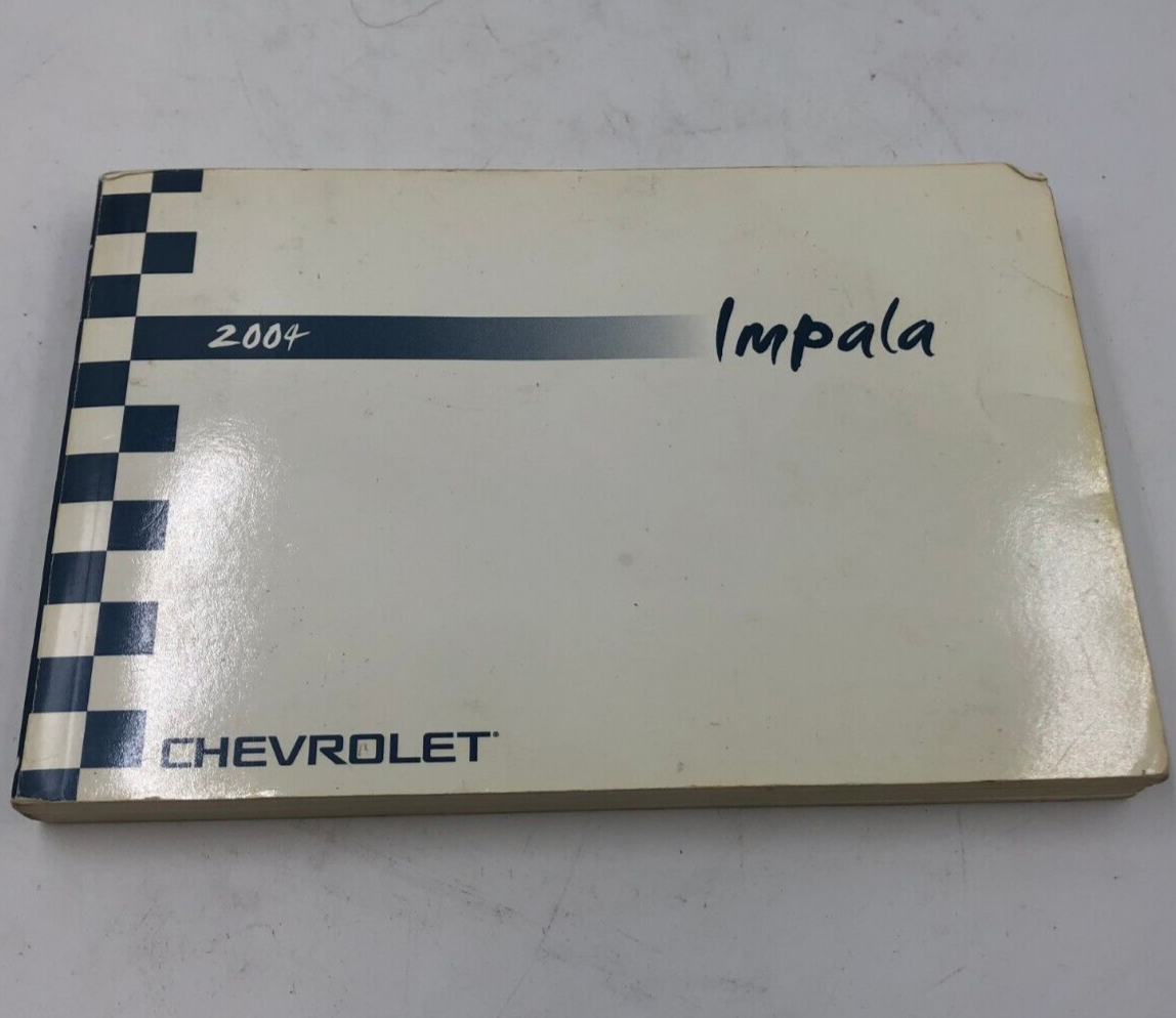 2004 Chevrolet Impala Owners Manual OEM C03B44029