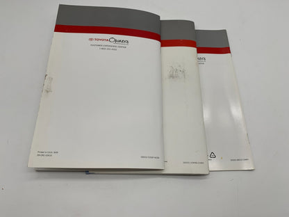 2010 Toyota Camry Owners Manual Set OEM C01B35006