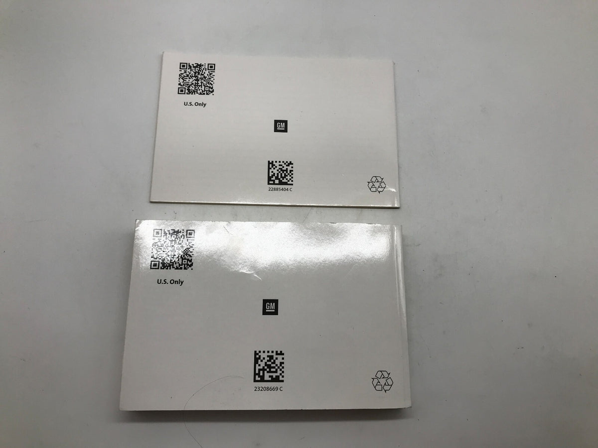 2015 Chevy Silverado Owners Manual Set OEM R01B06018