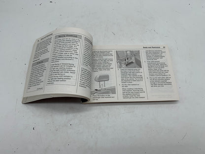 2019 Chevrolet Colorado Owners Manual OEM B03B51018