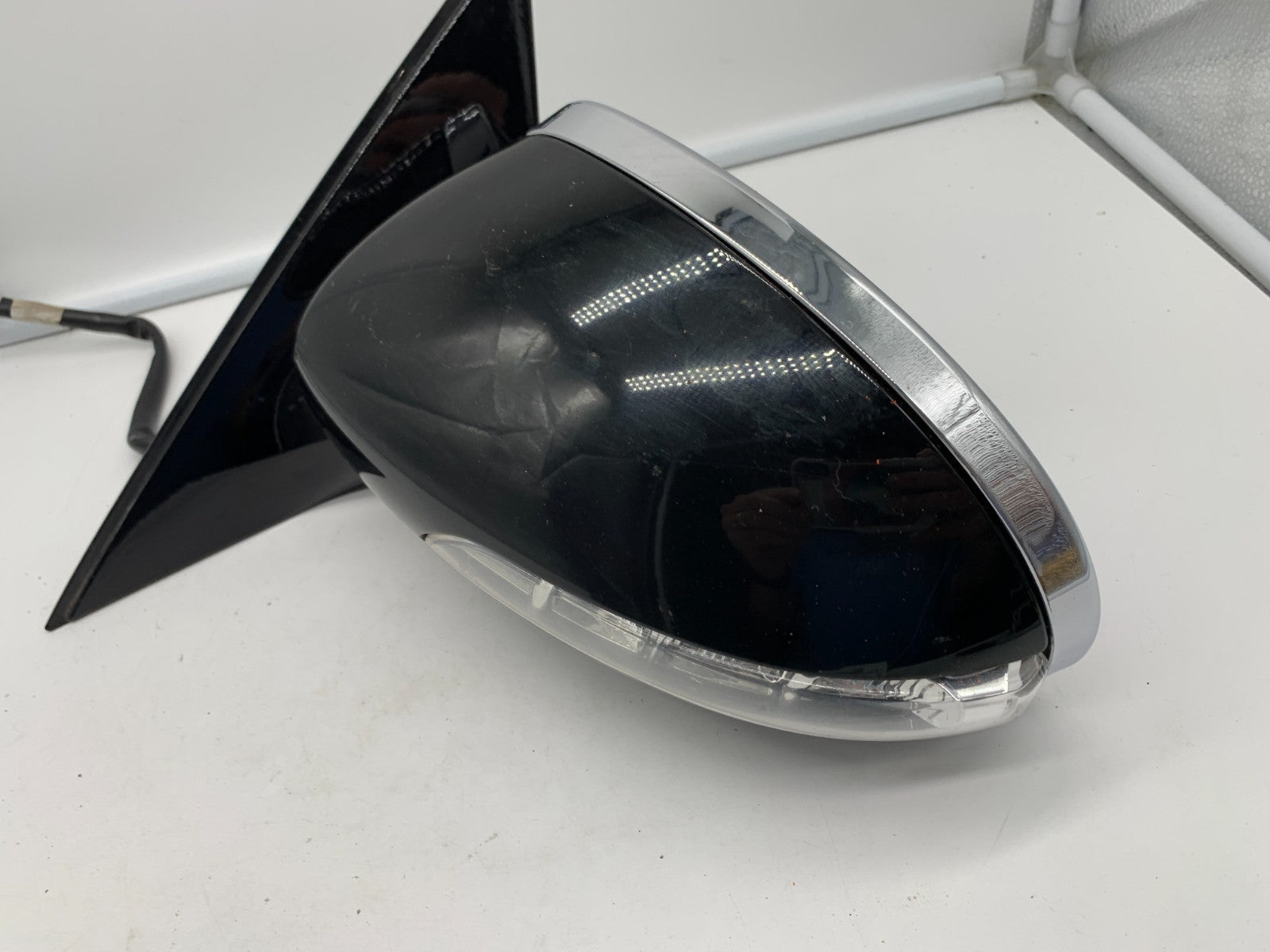 2007-2009 Mercedes-Benz S550 Driver Side View Power Door Mirror Black OEM