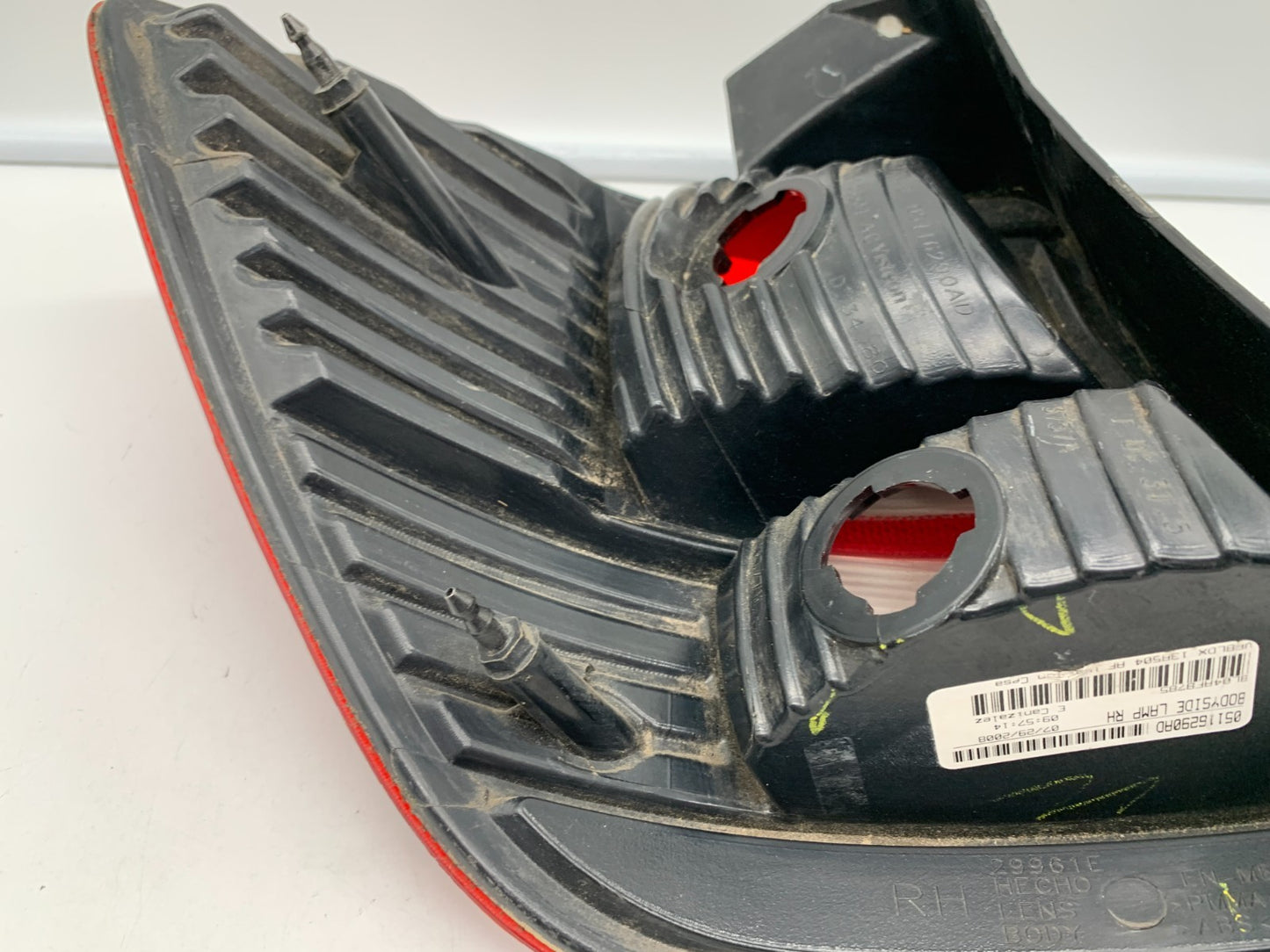 2009 Dodge Journey Passenger Side Tail Light Taillight OEM