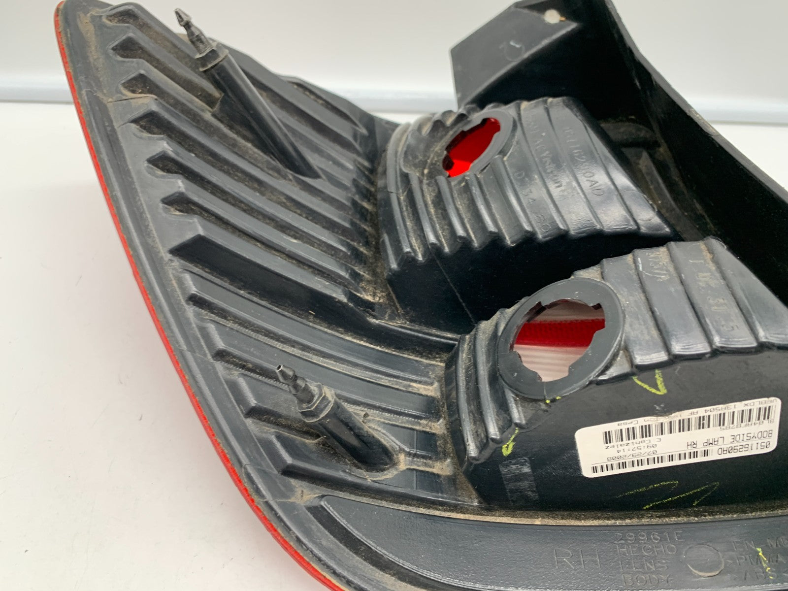 2009 Dodge Journey Passenger Side Tail Light Taillight OEM